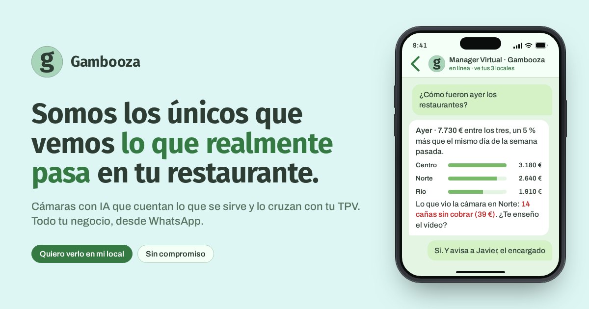 Portada de Gambooza